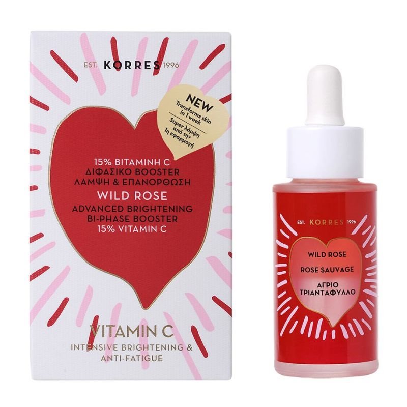 WILD ROSE ADVANCED BRIGHTENING BI PHASE BOOSTER KORRES
