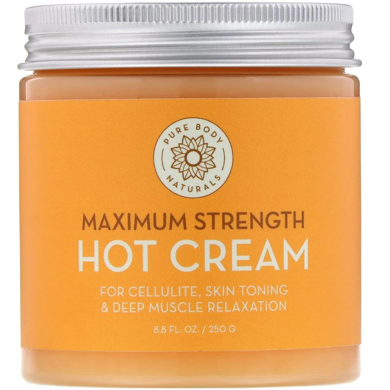 Pure Body Naturals Maximum Strength Hot Cream
