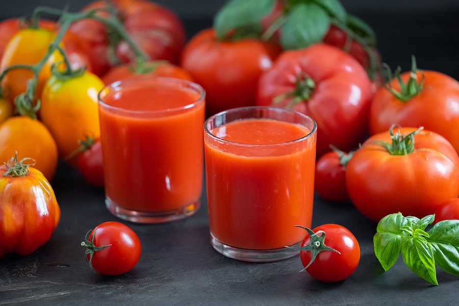 Fresh tomato juice